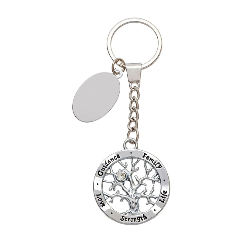 Tree Of Life Key Ring - Practical and Affordable Personalised Gift