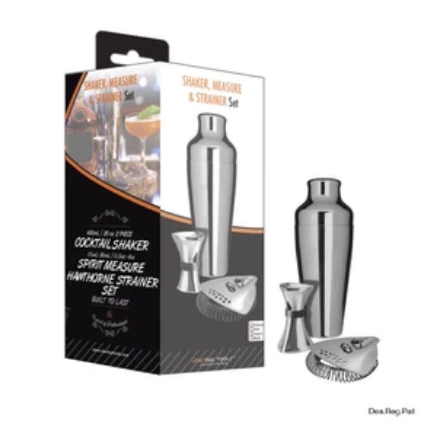 Shake, measure & strain set uber bar tools