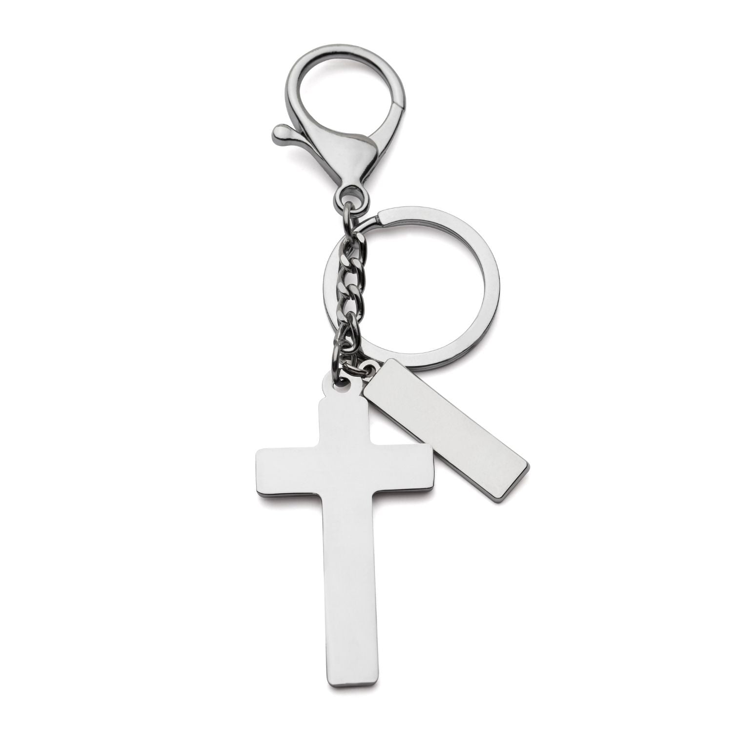 Silver Cross Key Ring Mister Minit