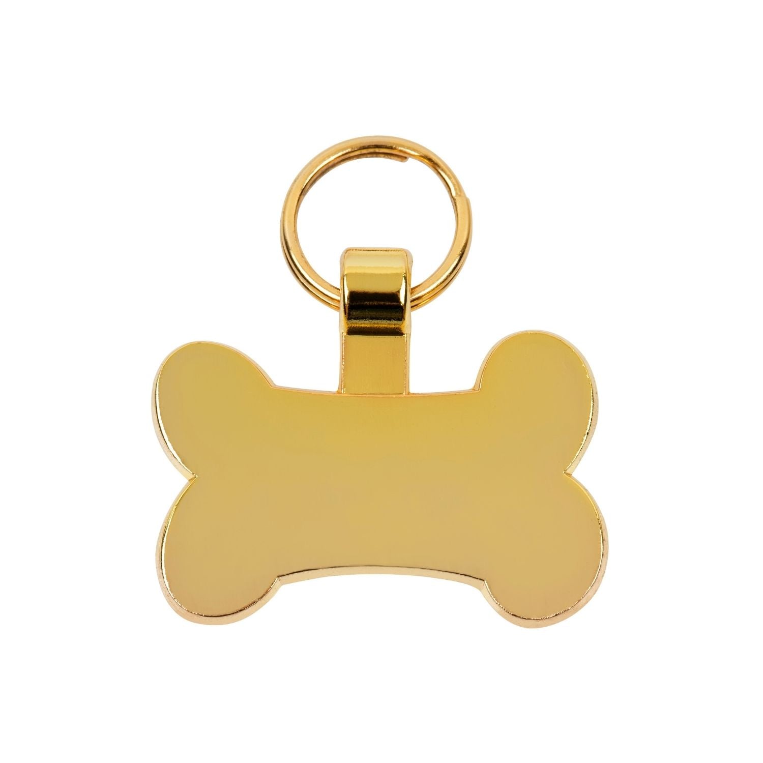 TagWorks Elegance Collection Bone Personalized Gold Pet ID Tag | PetSmart