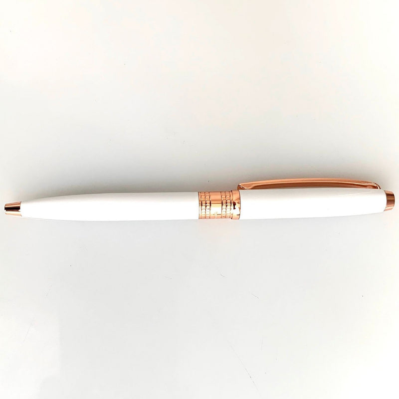 Rose Gold and White Pen 2