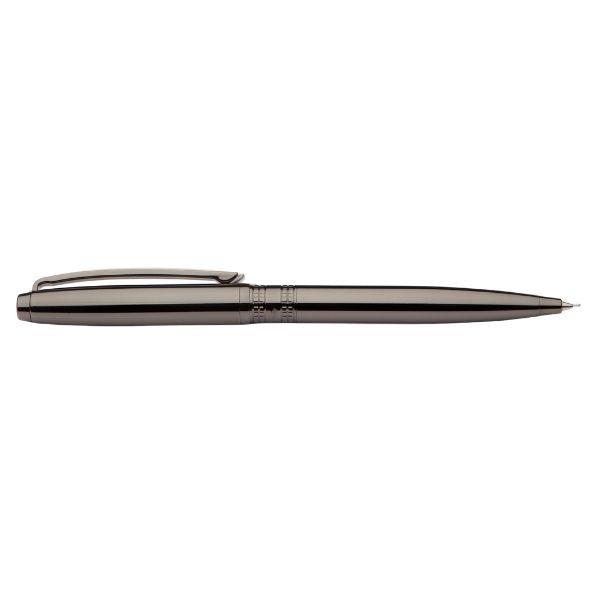 Gunmetal Pen and Pencil Set - Add Personalisation