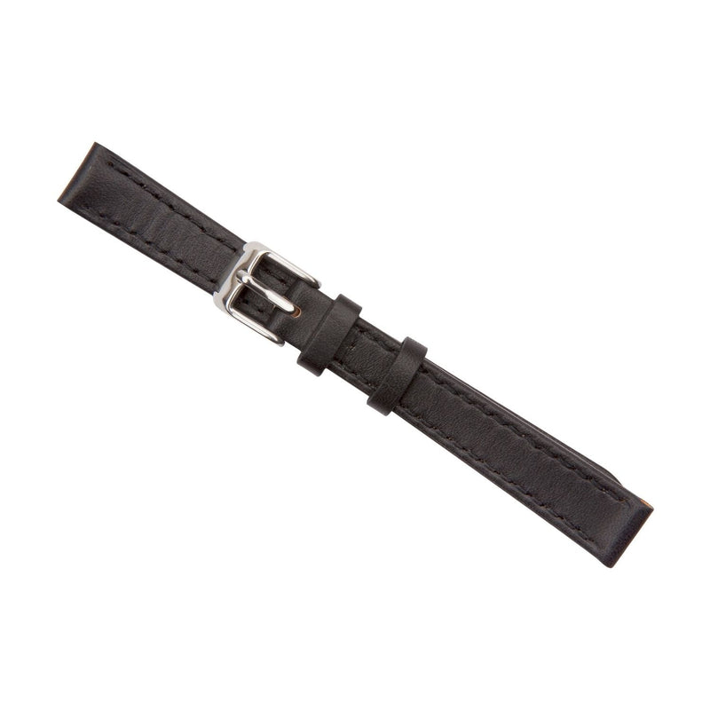 black calf leather watch band 12mm 2510112
