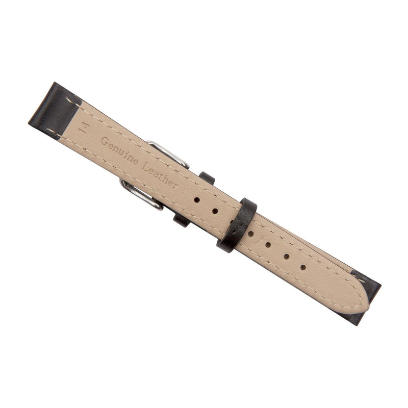 black calf leather watch band 14mm 2510114 2