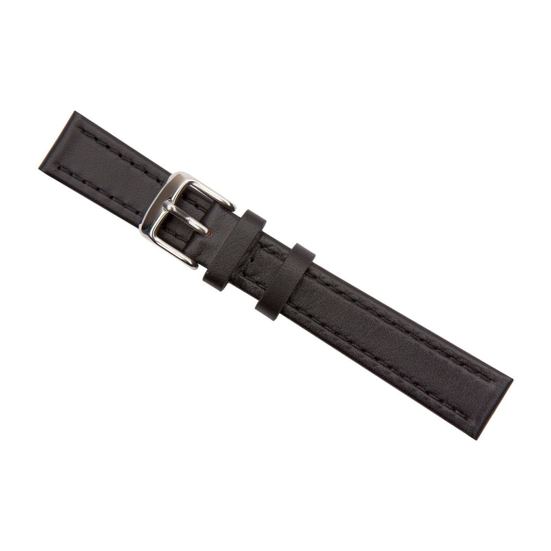 black calf leather watch band 16mm 2510116