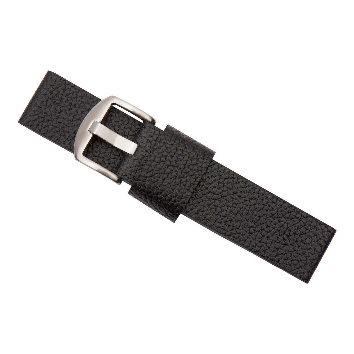 black vintage buffalo leather watch band 22mm 2511222
