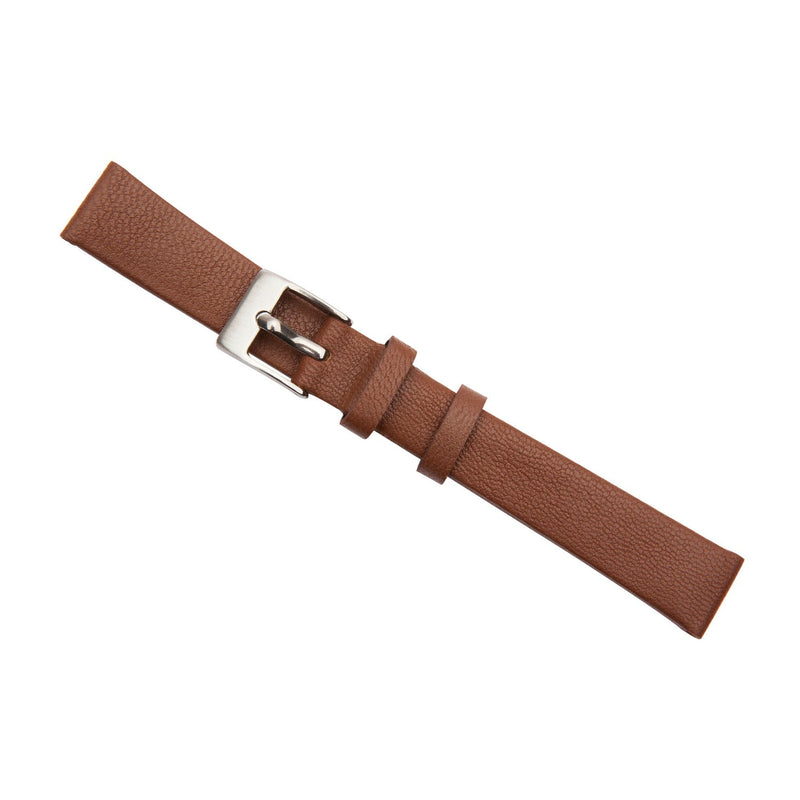 brown lambskin leather watch band 14mm 2510914