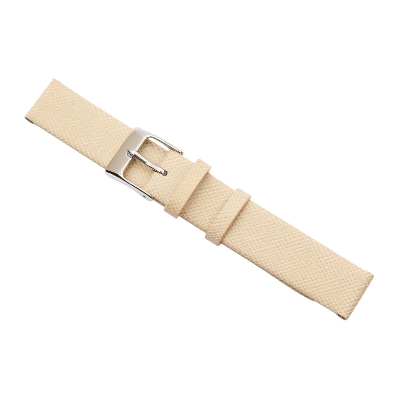 cream calf leather watch band 14mm 2510614