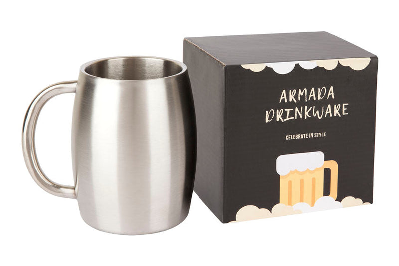 Stainless Steel Double walled Mug 400ML