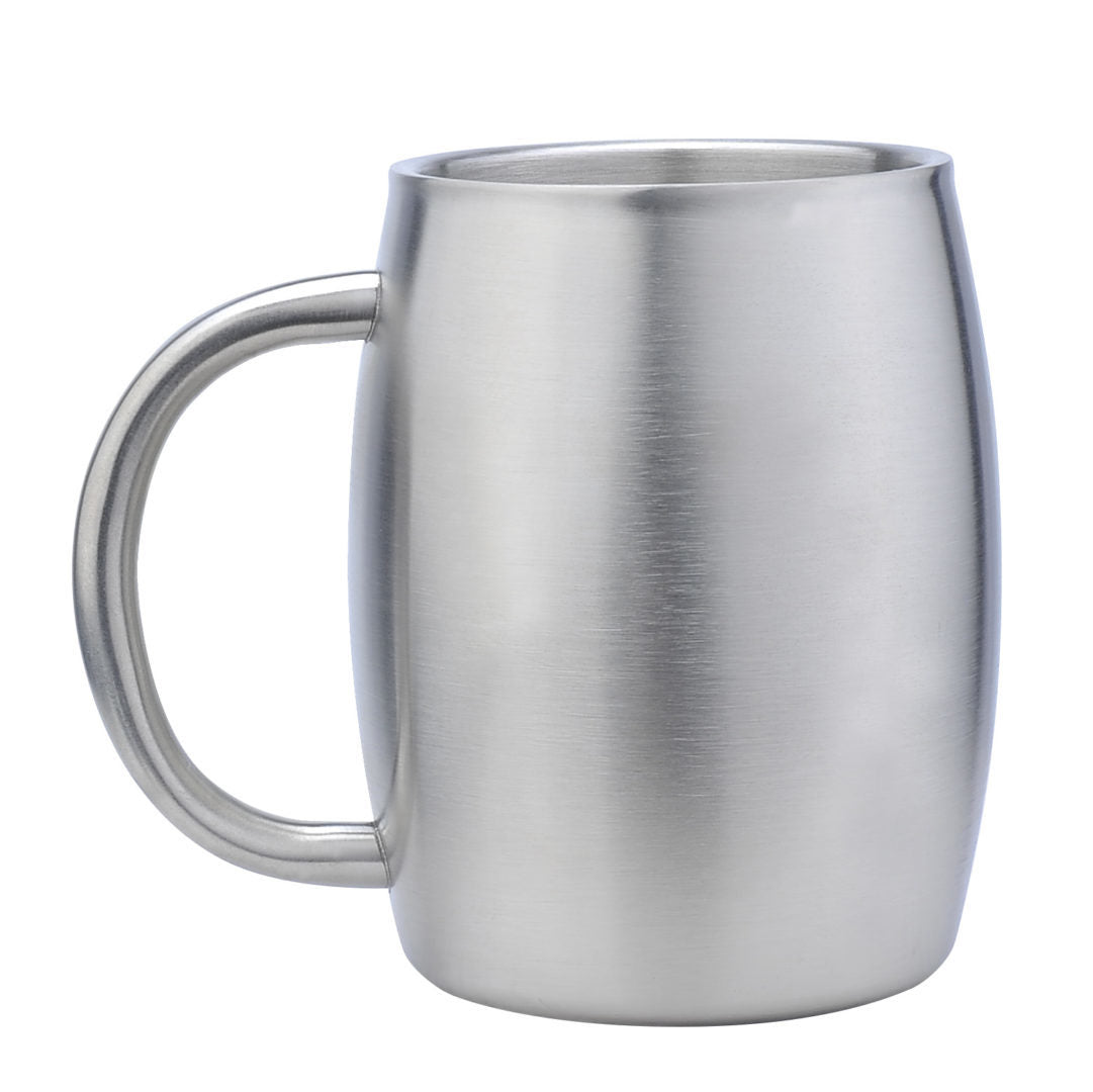 personalised stainless steel beer mug perfect engraved gift for him