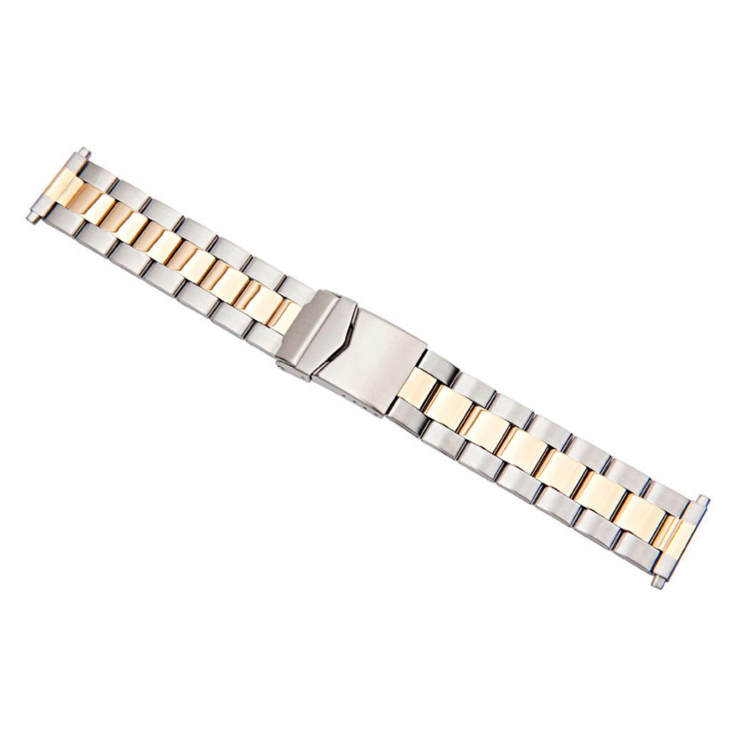 Two Tone Stainless Steel Watch Band Mister Minit