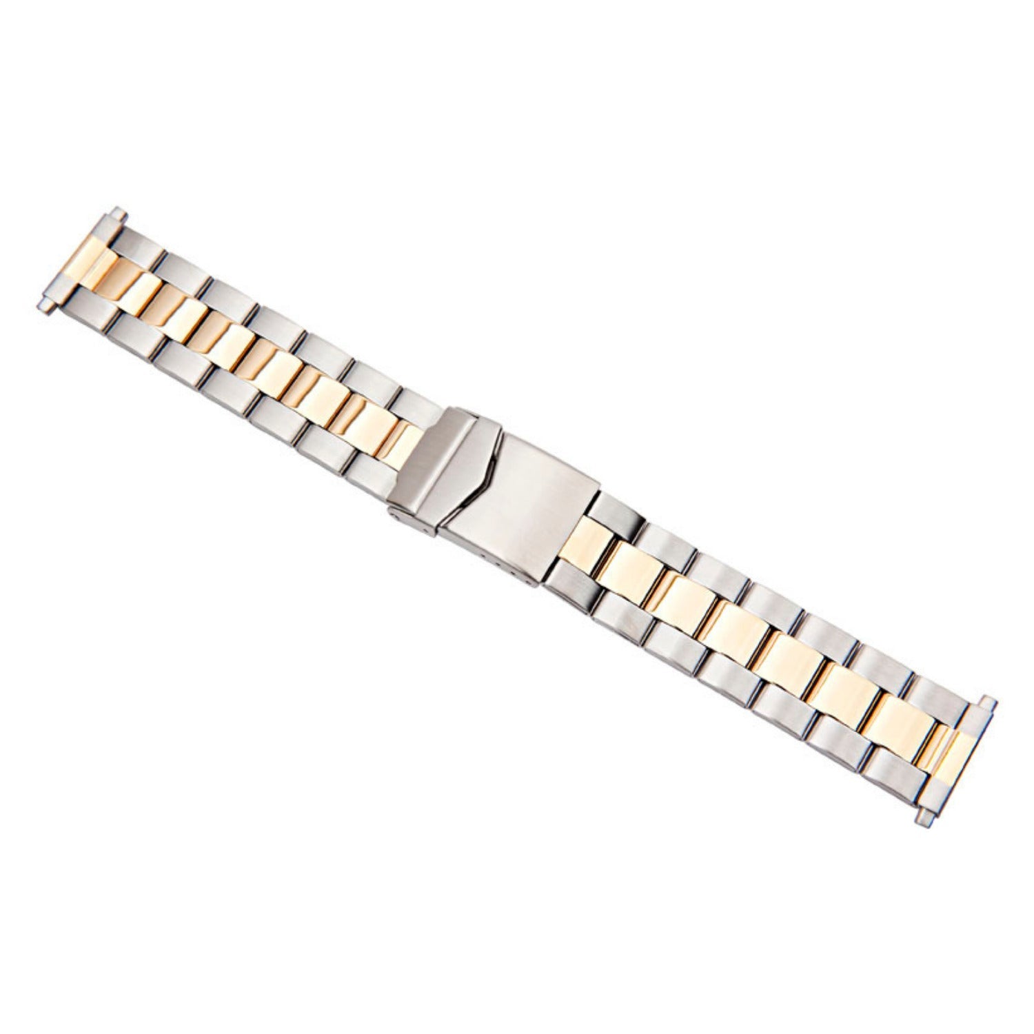 mens two tone stainless steel watch band 20mm 2541620