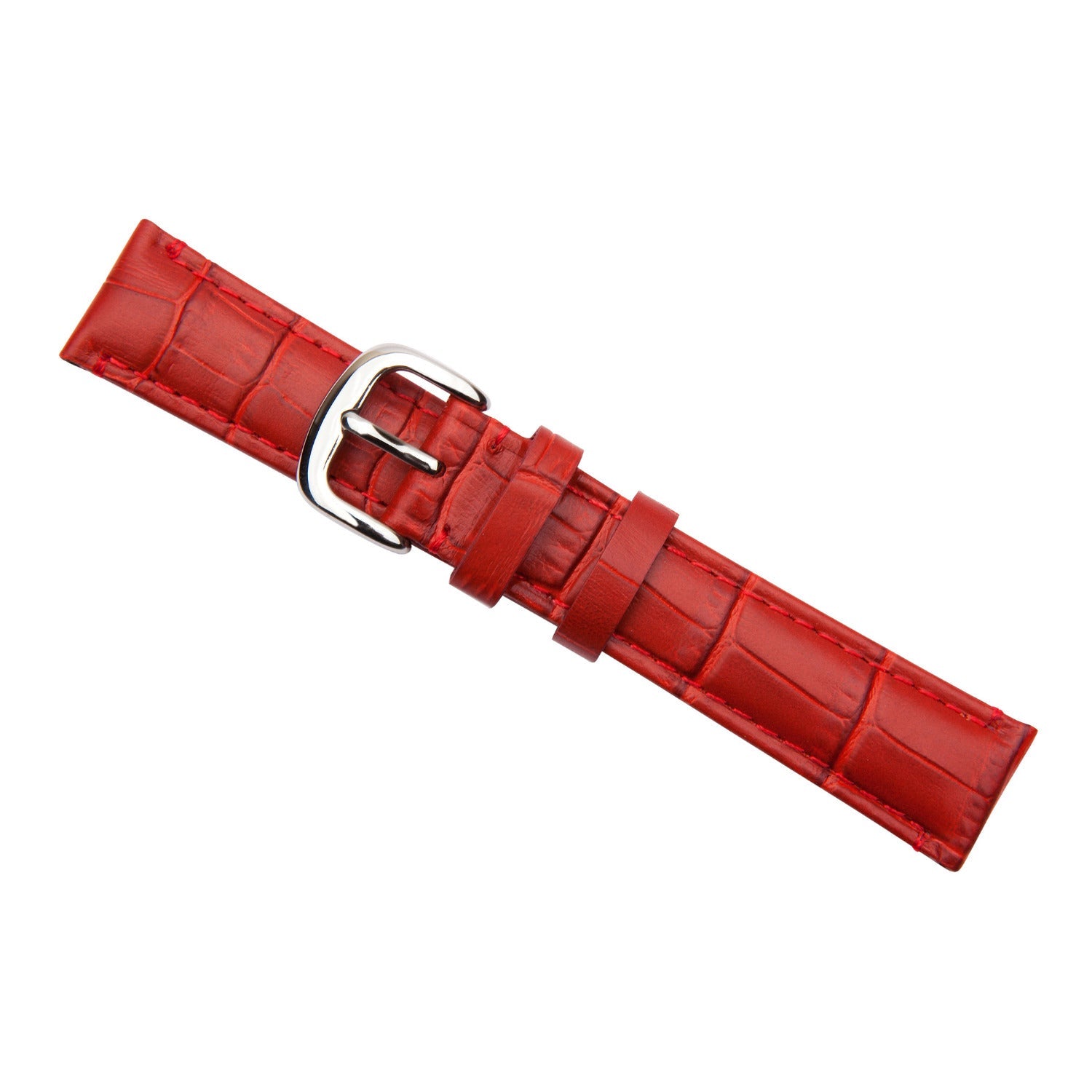 red crocodile watch band 18mm 2831814