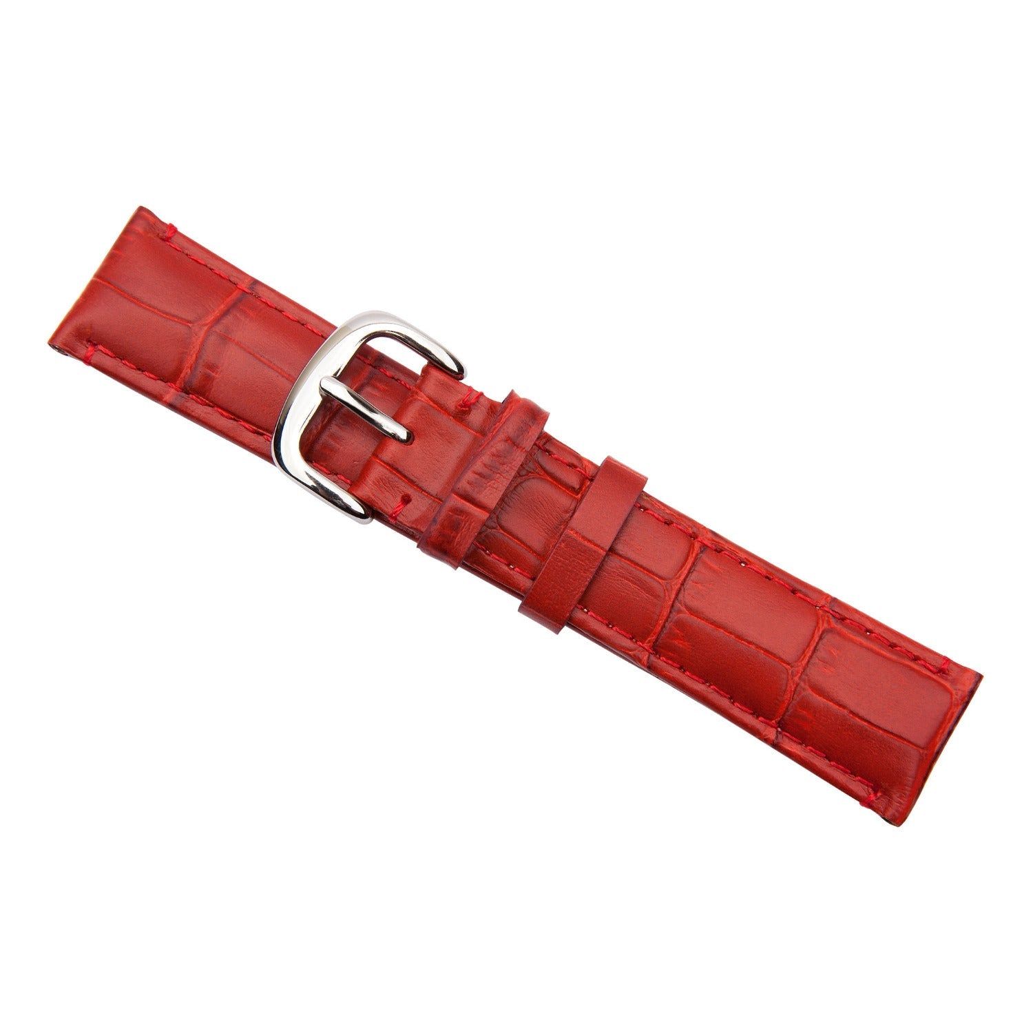 red crocodile watch band 20mm 2831820