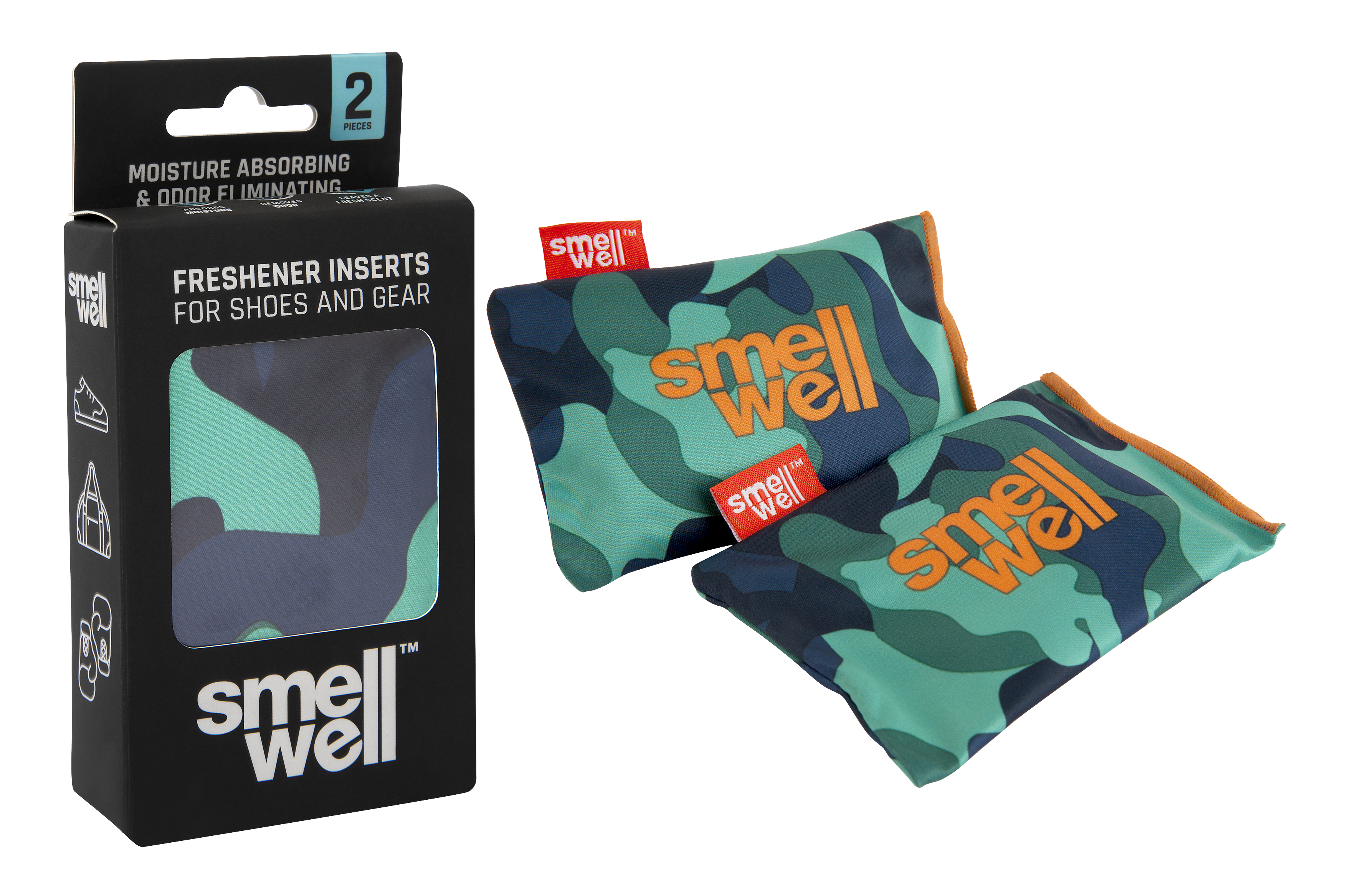 Smell Well Shoe Refresher & Deodoriser Camo