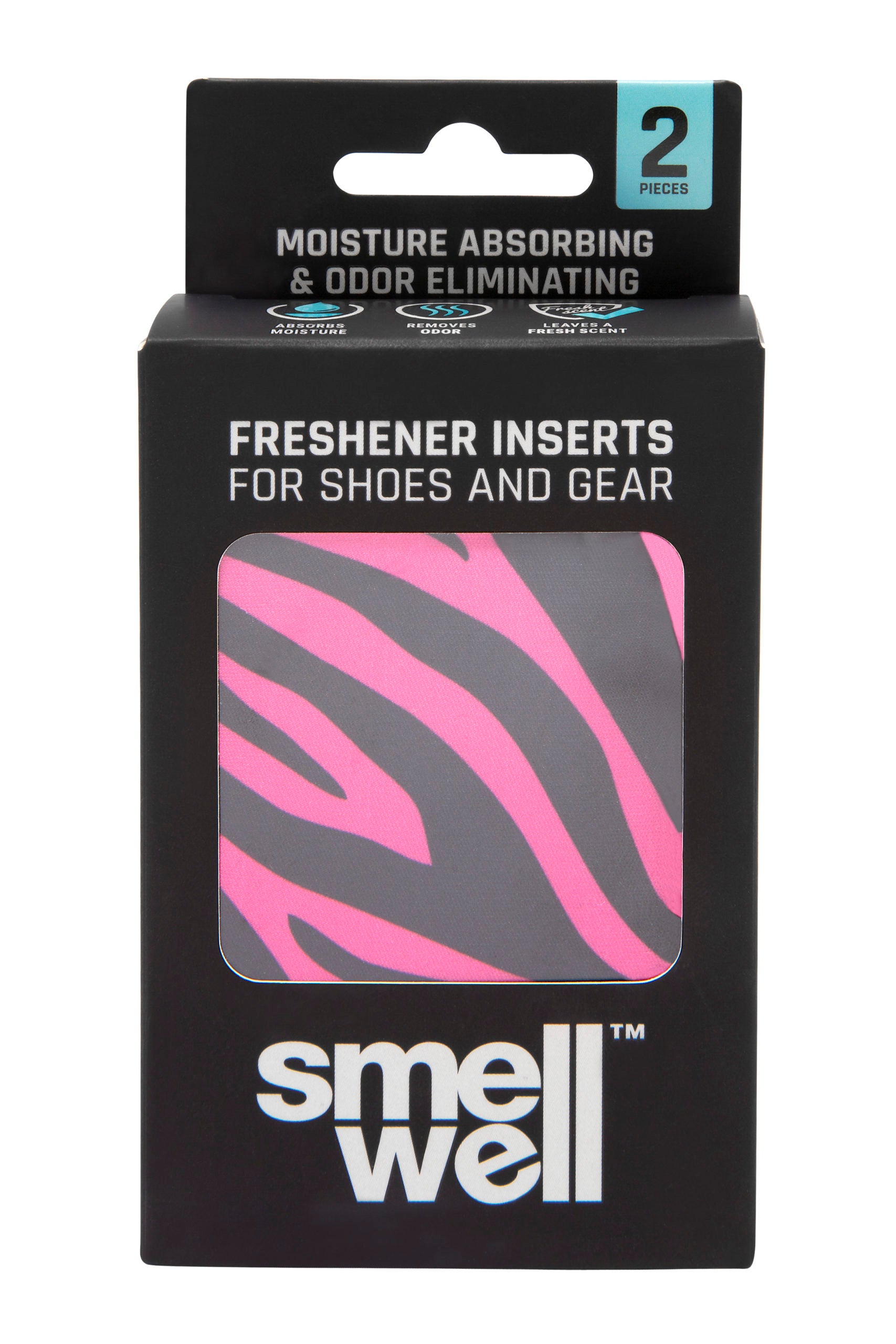 Smell Well Shoe Refresher & Deodoriser Pink Zebra