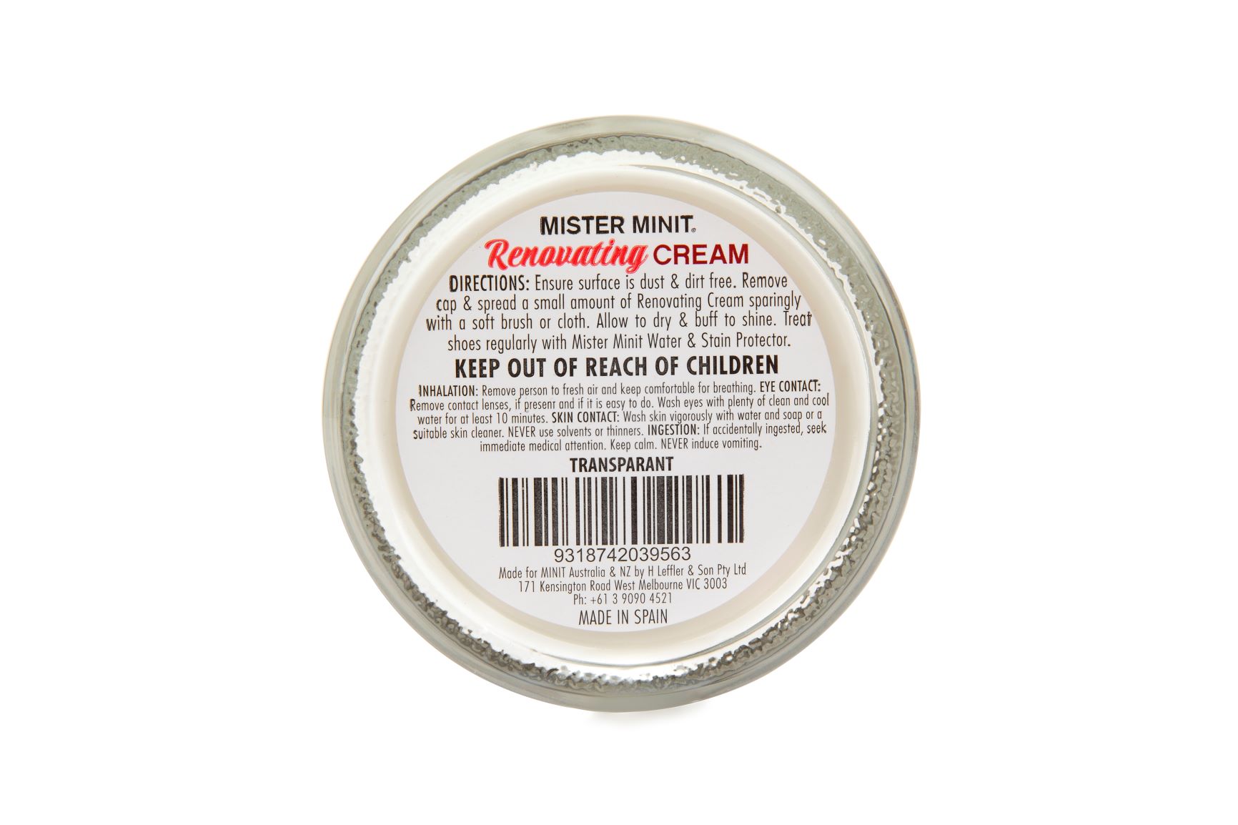 Transparent Renovating Cream